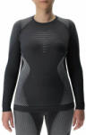 UYN Woman Evolutyon Comfort UW Shirt LG SL, charcoal/white/light grey aláöltöző felső