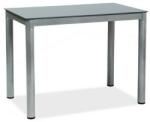 SIGNAL MEBLE Galant étkezőasztal 100 x 60 cm, szürke
