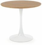 Halmar Étkezőasztal Sting, natúr fa / fehér