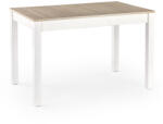 Halmar Maurycy étkezőasztal, sonoma tölgy / fehér