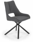 Halmar Varian étkezőszék, szürke / fekete