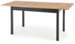 Halmar Greg étkezőasztal, wotan tölgy / fekete
