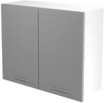 Halmar Felső szekrény Vento G-80 / 72, fehér / szürke