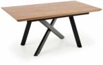 Halmar Étkezőasztal Capital 2, tölgy / fekete