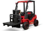 Hollicy Motostivuitor electric pentru copii, Kinderauto Forklift, 90W, 12V, echipat STANDARD, rosu