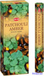 HEM Patchouli Amber / Pacsuli Borostyán füstölő hexa indiai 20 db