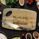Mikamax Placă de Tăiere din Bambus - The Grillfather Tocator