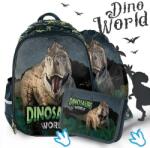 PASO dínós ergonomikus iskolatáska SZETT - Dinosaurs World (PP23DZ-565/SZETT)