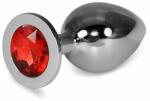 Lovetoy Large Rosebud Classic Metal Plug Red (10 x 4cm)