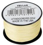 ATWOOD® Nano cablu de kevlar 75 mm (300 picioare) - galben (K300)