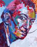 Oh Art Set pictura pe numere, cu sasiu, Salvador Dali - Jos Coufreur, 40x50 cm (ANG262) Carte de colorat