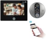 Mentor Vizor, Sonerie Video Smart Mentor SYKT012 WiFi cu Monitor, camera IP, senzor de miscare, night vizion