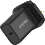 OtterBox Стандартно UK зарядно устройство за контакта Otterbox OB 30W/- 1x USB-C 30W USB-PD черно (78-81345)