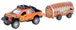  RAMIZ 1: 32 méretarányú pick-up tartályos utánfutóval hang- és fényeffektusokkal narancssárga színben