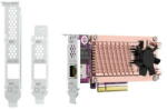 QNAP NAS QNAP QM2-2P10G1TB - storage controller - PCIe 3.0 x4 (NVMe) - PCIe 3.0 x8 (QM2-2P10G1TB) - pcone