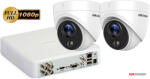  Hikvision videó megfigyelő rendszer 2 kamerás Ultra Low-Light PIR torony 2 MP, IR 20 m