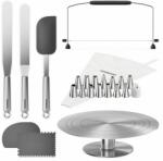 Kenwood Set pentru decorații KENWOOD Cake Decorating Set KWSD100 - AS00002755, Conține unelte de care aveți nevoie pentru decorarea torturilor preferate, DW Safe (KWSD100)