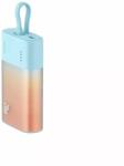 Baseus Baterie Externa Baseus Popsicle 5200mAh 20W USB-C Cablu incorporat Portocaliu (P10055601713-01)