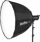 GODOX P90L Softbox Hatszögletű Ernyő Reflektor - Fekete (90cm) (6952344211755)