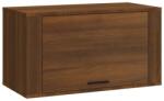 vidaXL barna tölgyszínű tömör fenyőfa fali cipőszekrény 70x35x38 cm (821019)