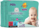 JimJams baby nedves popsitörlőkendő illatmentes multipack 3x52db 156 db - vital-max