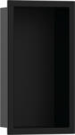 Hansgrohe XtraStoris Original süllyesztett falfülke integrált kerettel 30x15x7 cm, matt fekete 56092670 (56092670) - szaniteronline