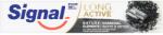 Signal Long Active Naturals Elements faszénfehér fogkrém 75 ml