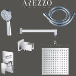 AREZZO design design SPRINGFIELD falsík alatti zuhanyszett (50SET)