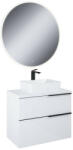 AREZZO design design fehér MONTEREY 80 cm-es szett pulttal, mosdóval (MONTEREYSET802)