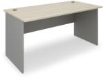 Rauman SimpleOffice asztal 160 x 80 cm, világos tölgy / szürke