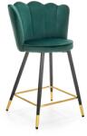 Halmar Knox bárszék, zöld / fekete