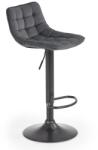 Halmar Kinsley bárszék, szürke / fekete