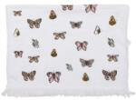 Clayre & Eef Konyhai pamut kéztörlő pillangós