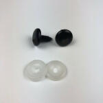  Biztonsági szem fekete - 15 mm