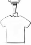 Steeel. hu - Nemesacél ékszer webáruház Ezüst színű gravírozható póló nemesacél medál