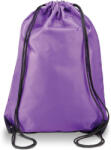 Kimood tornazsák-hátizsák összehúzó zsinórral KI0104, Purple