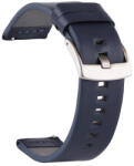 BSTRAP Fine Leather curea pentru Garmin Venu 2S, blue (SGA012C0301)