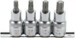 BGS technic 4 részes Torx bit dugókulcs készlet, 1/2", T40-T55 (BGS 8886) (8886)