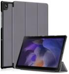 Gigapack GP-126375 Samsung Galaxy Tab A8 10.5 LTE (2021)SM-X205/WIFI (2021)SM-X200 szürke bőr hatású oldalra nyíló tok (GP-126375)