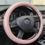 AUTOLIFE Kormányvédõ rózsaszín 38cm strasszkristályokkal 203-10 (203-10) - aruhaz