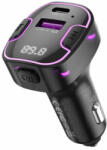 XO Ładowarka samochodowa XO BCC12 Bluetooth MP3+5V3.1A 15W (czarna)