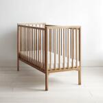 Woodies Safe Dreams - Patut din lemn pentru bebe. inaltime saltea reglabila. Stardust Craft vintage 120 60 cm (stardust_vintage)