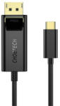 Choetech USB C - Display Port kábel, 4K, 1m, fekete (XCP-1801BK)