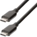 StarTech Cablu de date Startech UCC-3M-10G-USB-CABLE, USB-C male - USB-C male, 3m, Black (UCC-3M-10G-USB-CABLE)