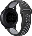Tactical Samsung Galaxy Watch3 Szilikon szíj 22 mm - Fekete/Szürke (2445872) - bestmarkt
