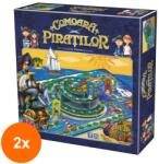 D-Toys Set 2 x Joc de Societate, D-Toys, Comoara Piratilor, cu Tabla 3D (OTD-2xTOY-64837) Joc de societate