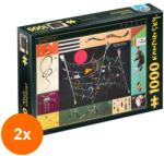 D-Toys Set 2 x Puzzle 1000 Piese D-Toys, Wassily Kandinsky, The Whole (OTD-2xTOY-72849-08) Puzzle