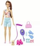 Mattel Barbie feltöltődés: Barna hajú fitness Barbie baba (HKT91) - jatekbolt