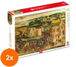 DEICO Set 2 x Puzzle 1000 Piese Deico, Royal Collection, Field of the Cloth of Gold (OTD-2xTOY-76670) Puzzle