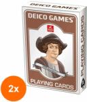 DEICO Set 2 x Carti de Joc, Deico, Navigatori Celebri (OTD-2xTOY-75499) Joc de societate